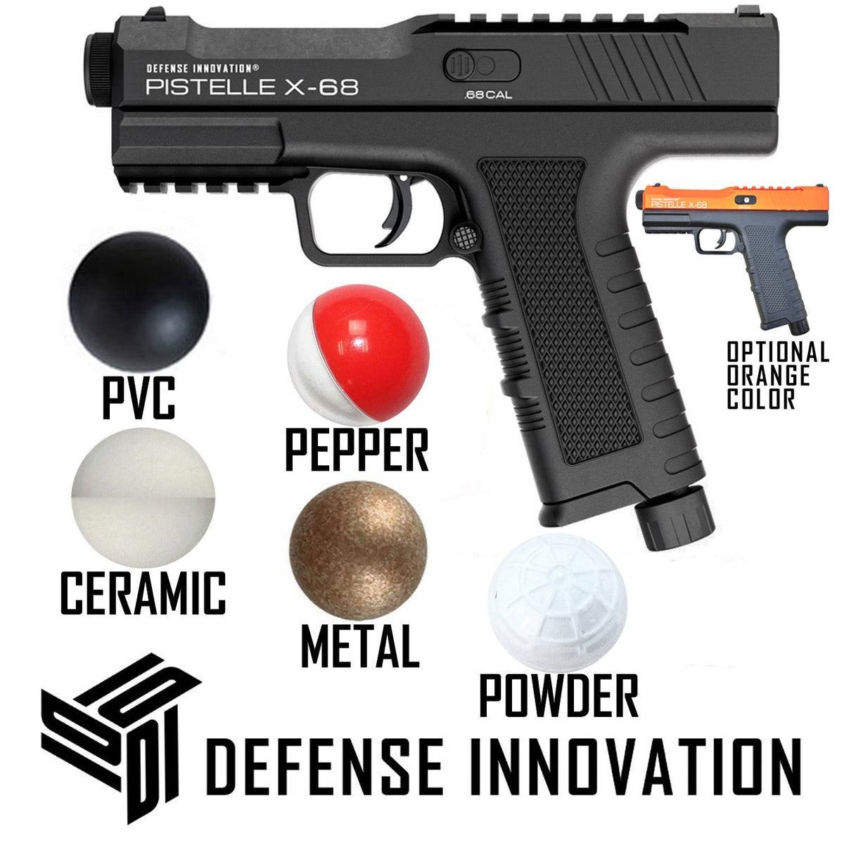 Max Defender Package 35 - 50 Joules: GEN2 Pistelle X-68 (Next