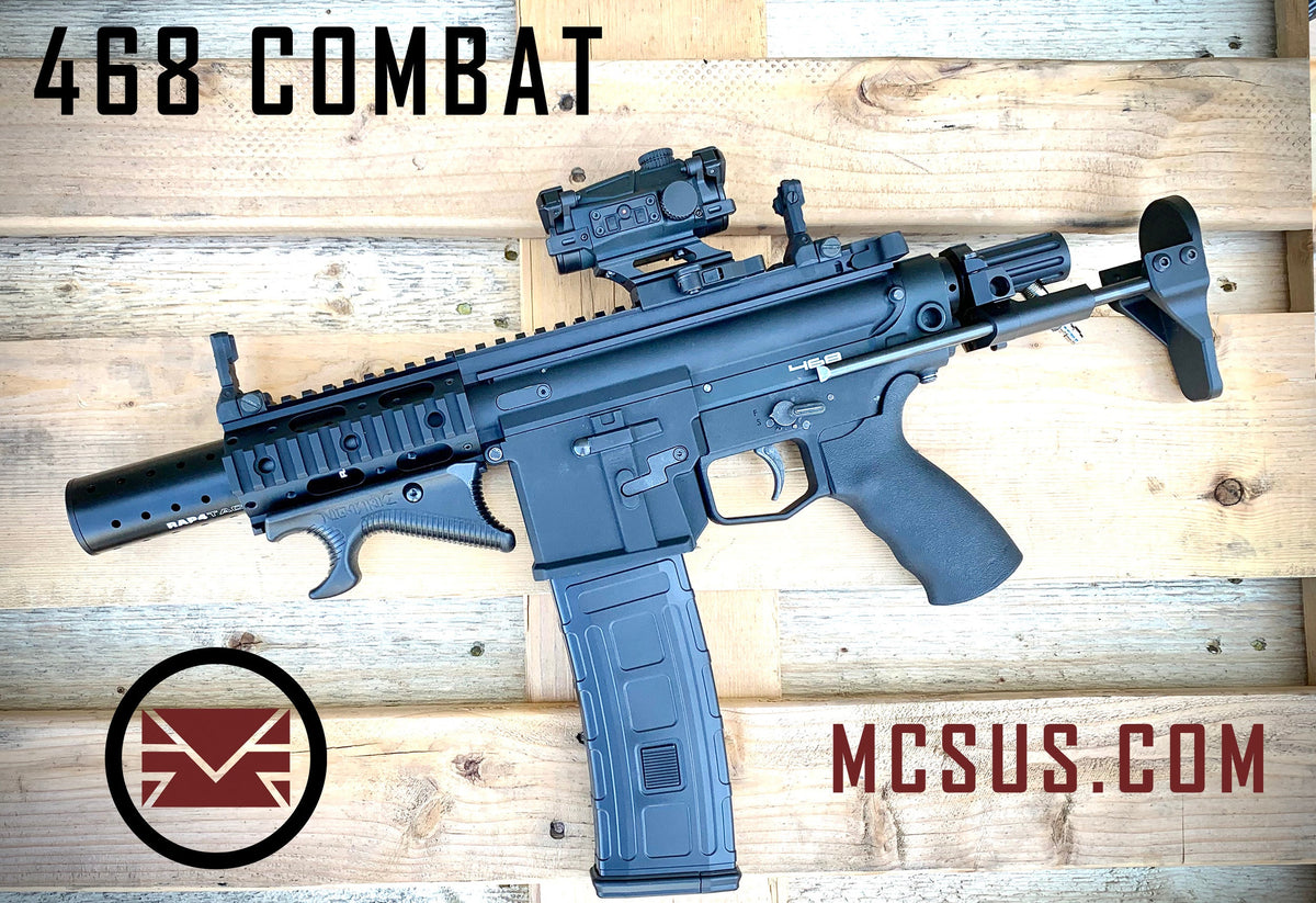 468 Combat Custom Paintball Gun – MCS Mexico