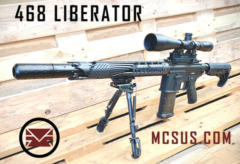 468 & 468PTR Liberator Bolt Action Sniper Custom Paintball Gun