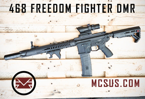 468 & 468PTR Freedom Fighter DMR Sniper Custom Paintball Gun