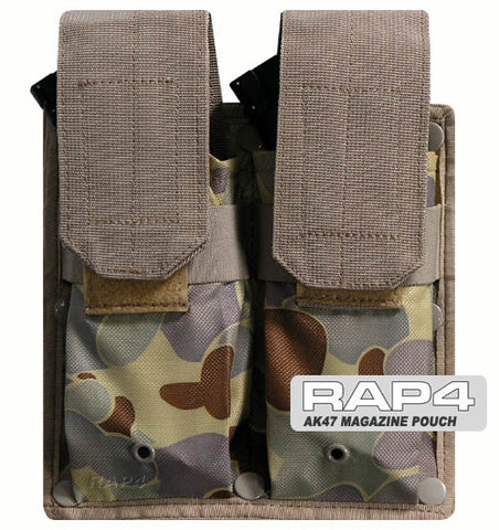 M4/M16 Magazine Pouch for Strikeforce/Tactical Ten Vest (Australian Desert) Clearance Item