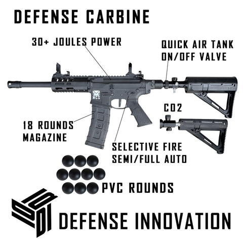 Defender Package DI68 30+ Joules Carbine  (.68 Cal)  (With PVC Ammo Included)