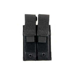 BLACK MOLLE  Double Sidearm Magazine Pouch