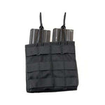 BLACK MOLLE Double M4\M16 Magazine Pouch