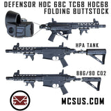 Defensor HDC 68C TC68 HDC68 Folding Air Buttstock Adapter With Gen3 Locking Mechanism