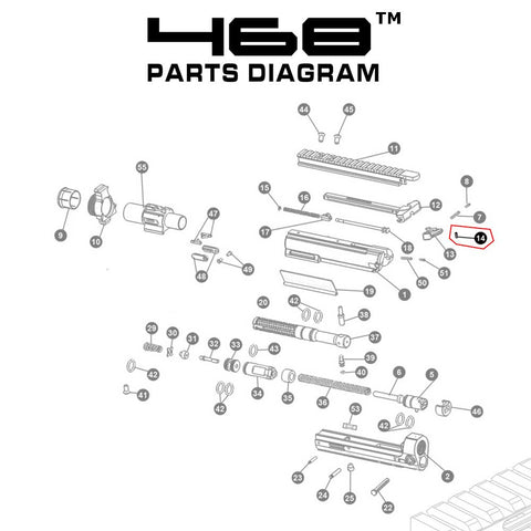 468-014 Charging Handle Latch Lock Pin