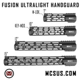 Fusion Ultralight Handguard KeyMod / M-Lok