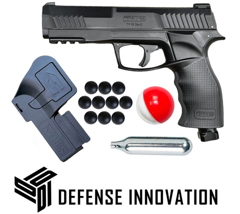 Defender Package GEN3 HDP TP50 13 Joules 480FPS+ With Gen2 Quick Air Release Valve Home Defense Pistol (.50 Cal)