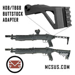 HDB TB68 Shotgun 1913 Picatinny Rail Buttstock Adapter