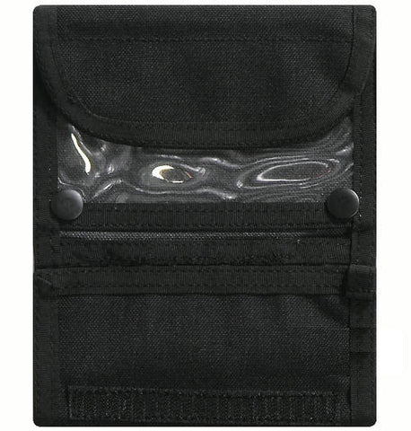 ID and Map Pouch for Strikeforce/Tactical Ten Vest (Black) Clearance Item
