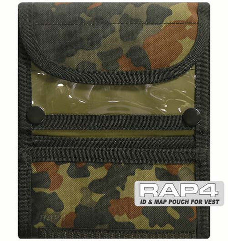 MOLLE  ID / Map Pouch (German Flecktarn) Clearance Item