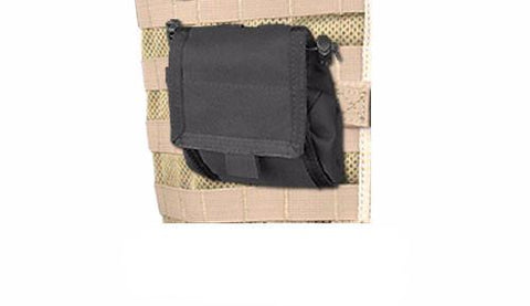Fold Out Dump Pouch (Black)