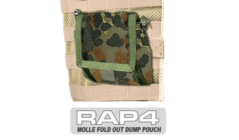 Fold Out Dump Pouch (German Flecktarn)