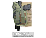 MOLLE Cross Draw Holster Left Hand Large