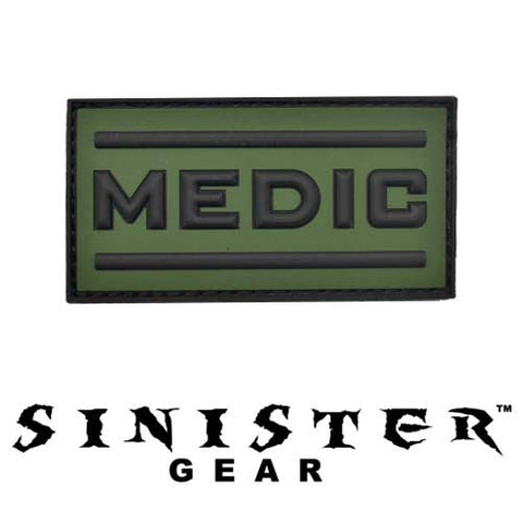 Sinister Gear "Medic" PVC Patch - OD