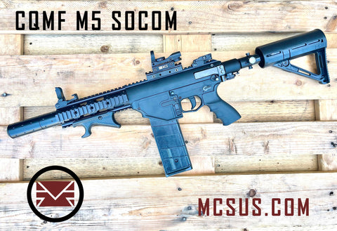 Custom Milsig M5 Valken CQMF SOCOM Paintball Gun  (Semi/Full Auto)