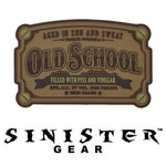 Sinister Gear "Old School" PVC Patch - Brown