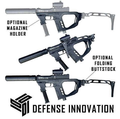 PDW Personal Defense Weapon Pistelle X-68 Body Kit