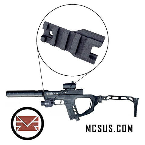 PDW Pistelle X-68 Rail Attachment
