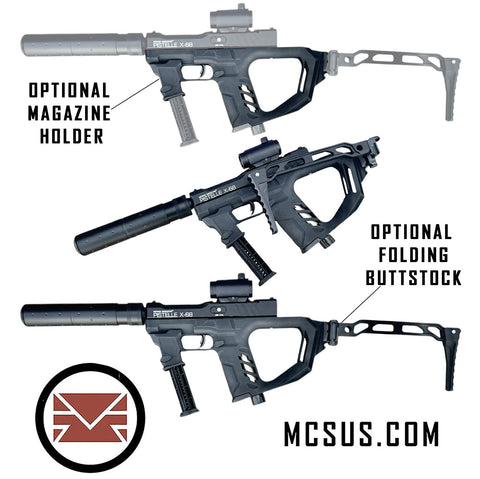 PDW Carbine Pistelle X-68 Body Kit