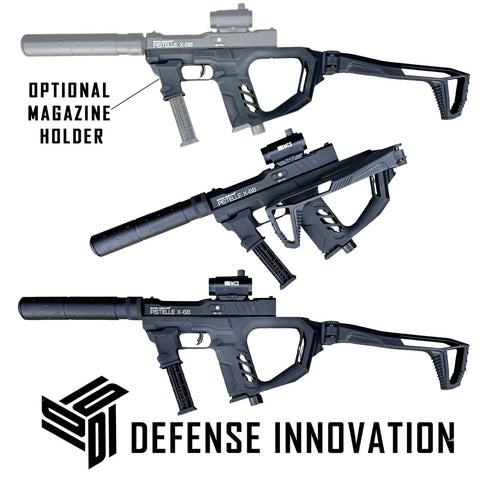 PDW Personal Defense Weapon Pistelle X-68 Body Kit