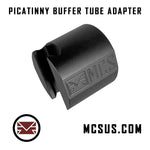 Stainless Steel 1913 Picatinny Rail Buffer Tube Adapter