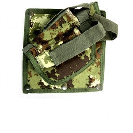 Cross Draw Pistol Holster (Italian Camo Left Hand - Small) for Strikeforce/Tactical Ten Vest (Clearance Item)