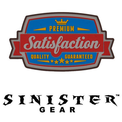 Sinister Gear "Satisfaction" PVC Patch - Color