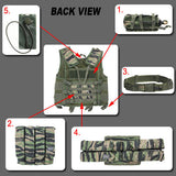 Urban Camo Strikeforce Tactical Modular Vest (Large Size)