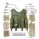 Urban Camo Strikeforce Tactical Modular Vest (Large Size)