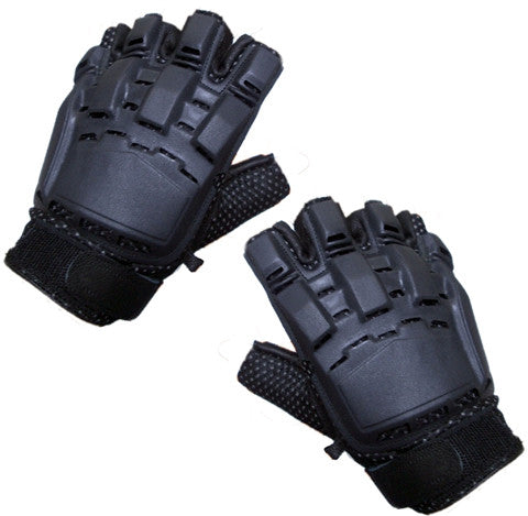 XLARGE Armored Tactical Glove (Open Finger) Clearance Item