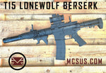 Custom T15 LoneWolf Berserk Custom Paintball Gun