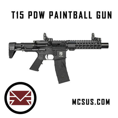 Custom T15 PDW First Strike Paintball Gun