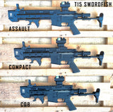 Custom T15 Swordfish Paintball Gun