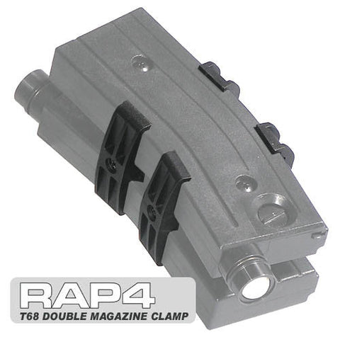 T68 Paintball Gun Double Magazine Clamp (Set)