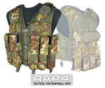 Tactical Ten Paintball Vest, Large Size (Italian Camo)