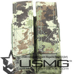 MOLLE Double Advanced Sidearm Magazine Pouch (Italian Camo) Clearance Item