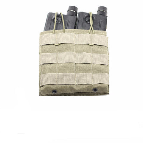 TAN MOLLE Double M4\M16 Magazine Pouch