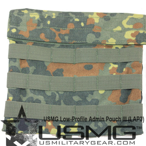 MOLLE Low-Profile Admin Pouch (German Flecktarn)