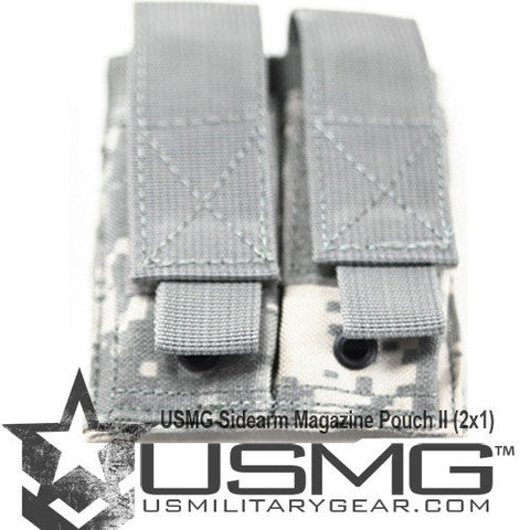 MOLLE Double Sidearm Magazine Pouch (ACU) Clearance Item