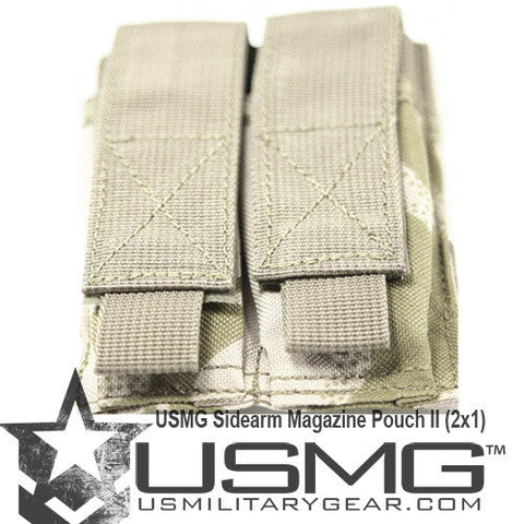 MOLLE Double Sidearm Magazine Pouch (British DPM Desert) Clearance Item