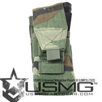 MOLLE Single Universal Magazine Pouch (Woodland) Clearance Item