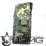 MOLLE Single Universal Magazine Pouch (German Flecktarn) Clearance Item