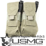 TAN MOLLE  Double Universal Magazine Pouch