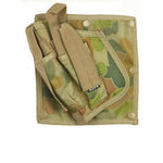 Cross Draw Pistol Holster (Australian Camo Left Hand - Small) for Strikeforce/Tactical Ten Vest (Clearance Item)