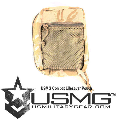 MOLLE Combat Lifesaver Pouch (Desert DPM)