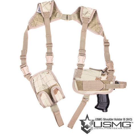 Desert Camo Shoulder Holster (Clearance Item)