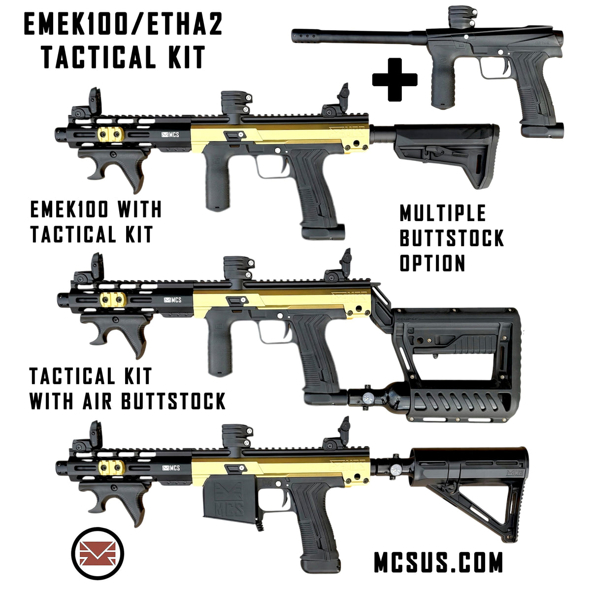 PDW Personal Defense Pistelle X-68 Body Kit – MCS Mexico