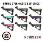 EMF100 MG100 Drop Down OverMolded Carbine Buttstock