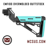 EMF100 MG100 Drop Down OverMolded Carbine Buttstock